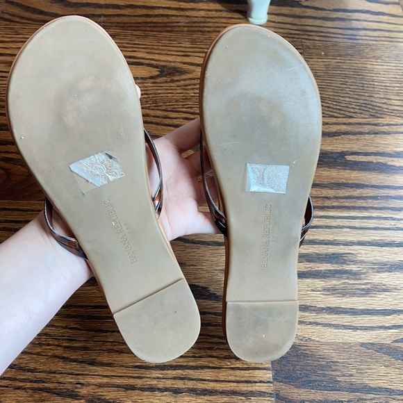 Banana Republic Tortoise Print Sandals-6 - Picture 3 of 7